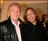 Robert Namias, directeur général adjoint en charge de l'information de TF1, et sa femme, Anne Barrère. 