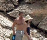 Nicolas Sarkozy et sa femme Carla 