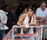 Michelle Rodriguez fait ses courses