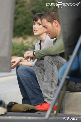 Winona Ryder sur le tournage de Stay Cool