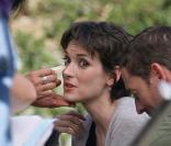 Winona Ryder sur le tournage de Stay Cool