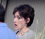 Winona Ryder sur le tournage de Stay Cool
