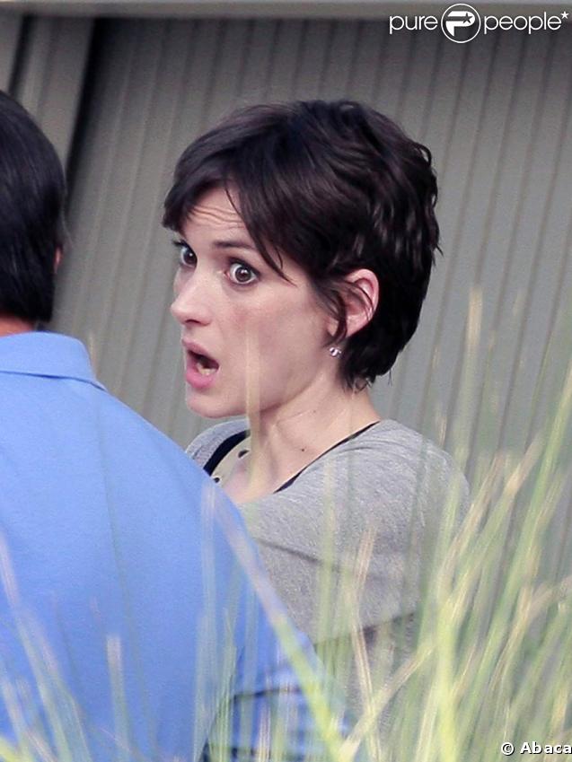 Winona Ryder sur le tournage de Stay Cool