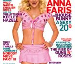 Anna Faris en couverture de Playboy