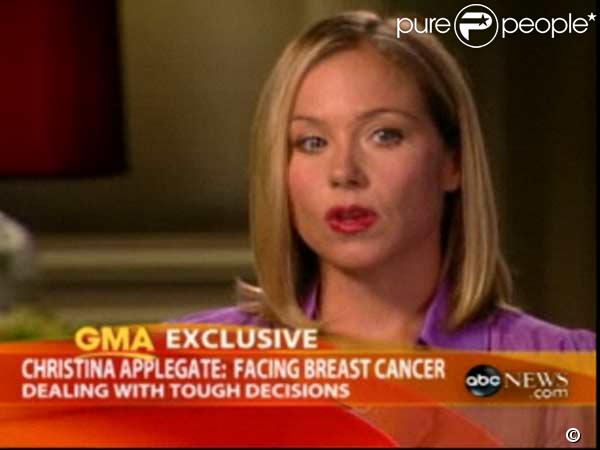 Christina Applegate a subi une double mastectomie 