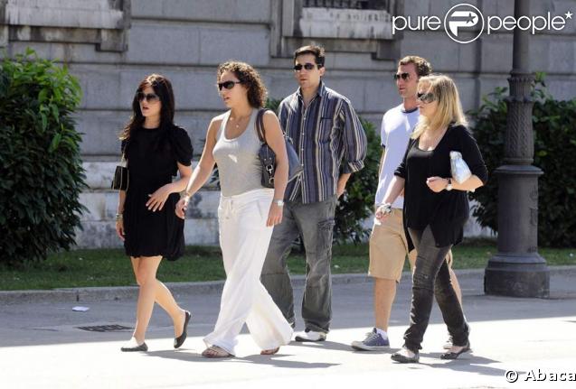 Selma Blair et son amoureux à Madrid