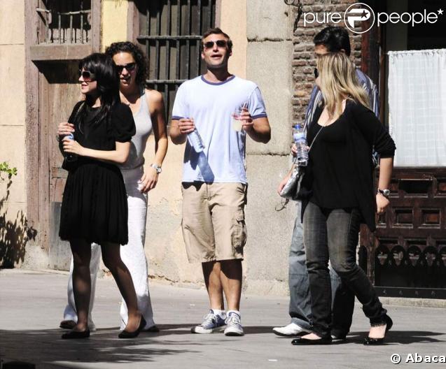 Selma Blair et son amoureux à Madrid