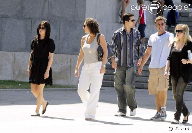Selma Blair et son amoureux à Madrid