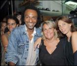 Manu Katché, Valérie Damidot et une amie