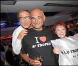 Pascal Nègre adooooore Saint-Trop', Orlando et Régine aussi !