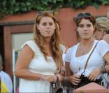 Sarah Ferguson et ses filles Eugénie et Béatrice