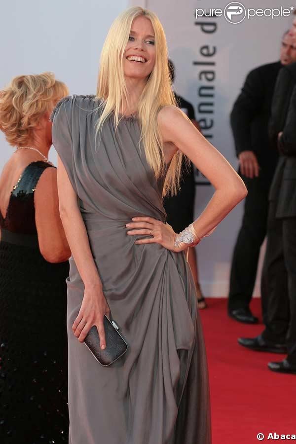 Claudia Schiffe au festival de Venise