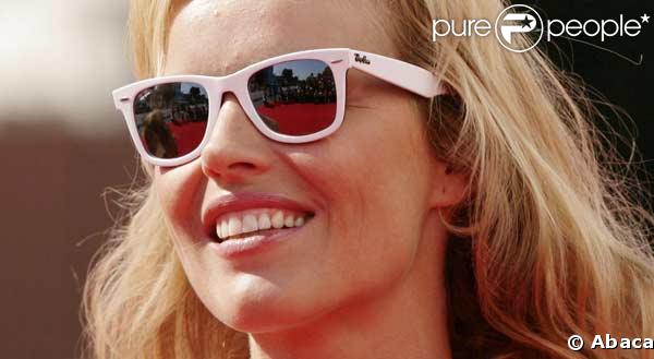 Eva Herzigova au festival de Venise