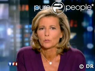 Claire Chazal au JT de 20h du 30/08/08 : et hop, plus de bretelles de soutien-gorge !