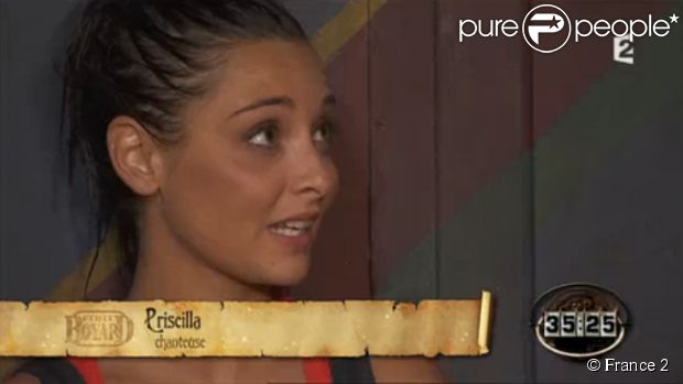 Priscilla participe à Fort Boy...