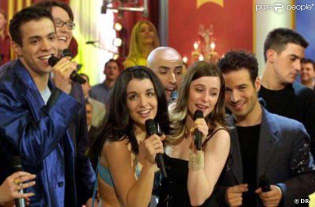 François de la Star Ac' 1, au centre avec la boule à zéro