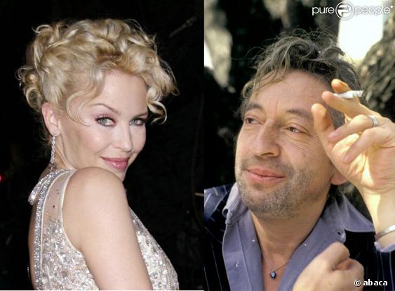 Kylie Minogue: son clin d'oeil à Serge Gainsbourg