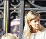 Le mariage de Jean Sarkozy : Laurent Solly, Isabelle Balkany (de dos) et son époux Patrick (à d.), Valérie Hortefeux