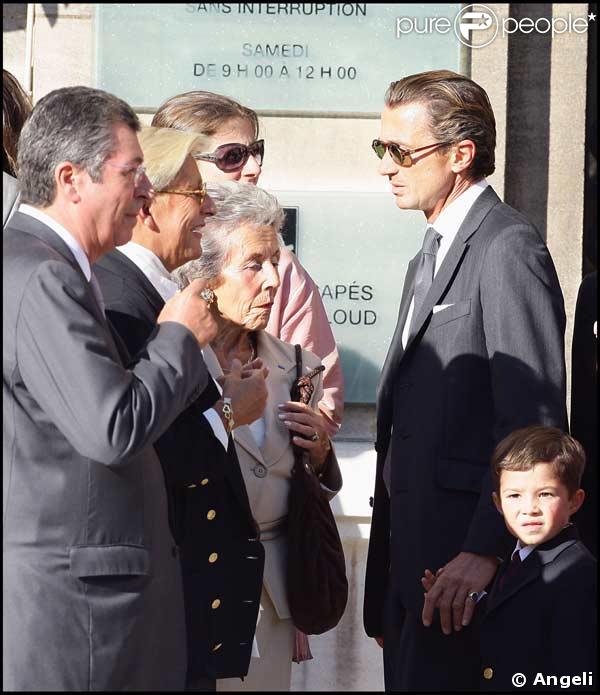 Le mariage de Jean Sarkozy : Patrick Balkany et son épouse Isabelle, Andrée Sarkozy et son fils François Sarkozy