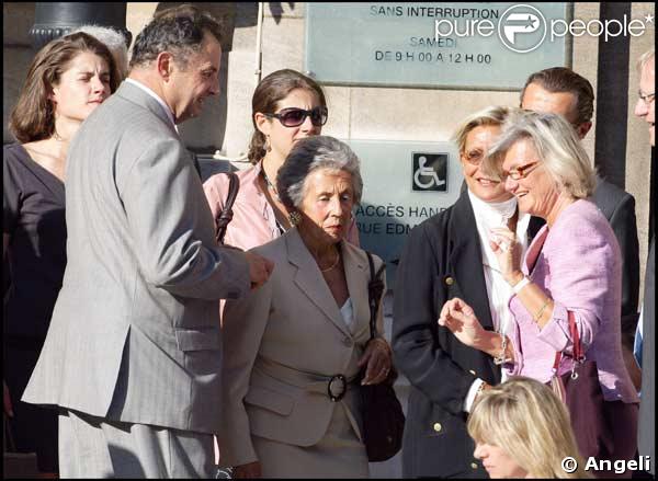 Le mariage de Jean Sarkozy : Andrée Sarkozy