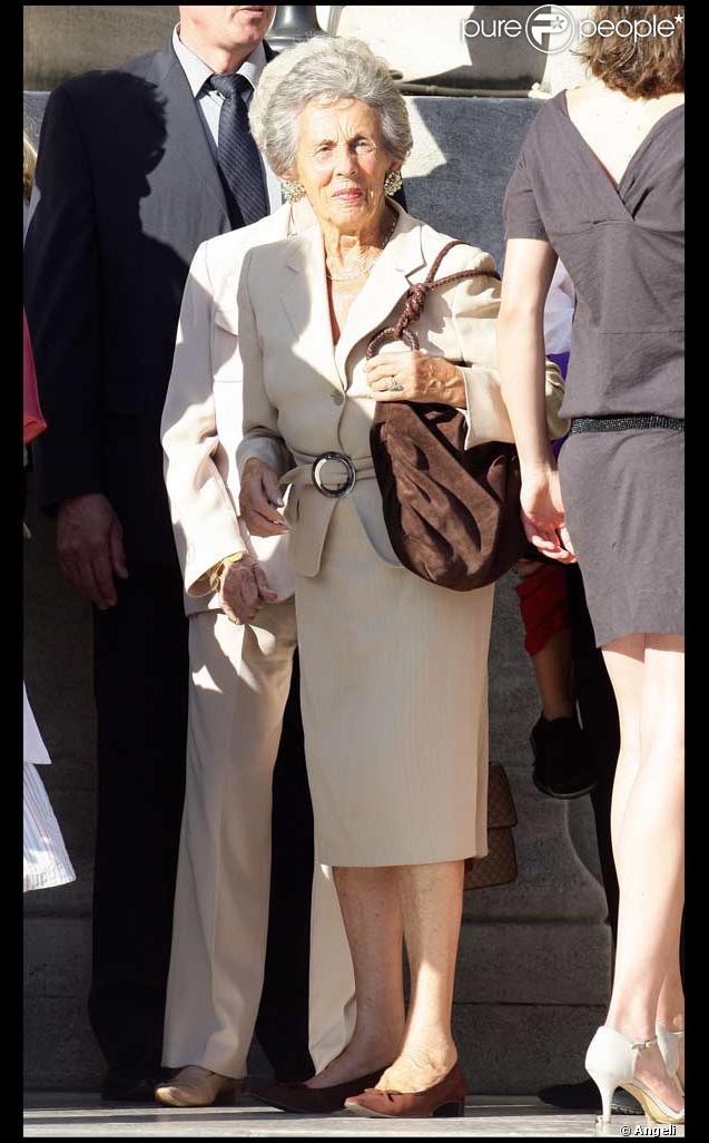Le mariage de Jean Sarkozy : la mamie de Jean, Andrée Sarkozy
