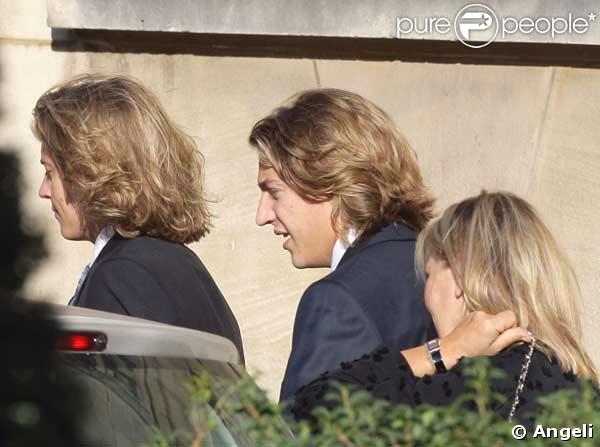 Le mariage de Jean Sarkozy : Pierre et Jean Sarkozy