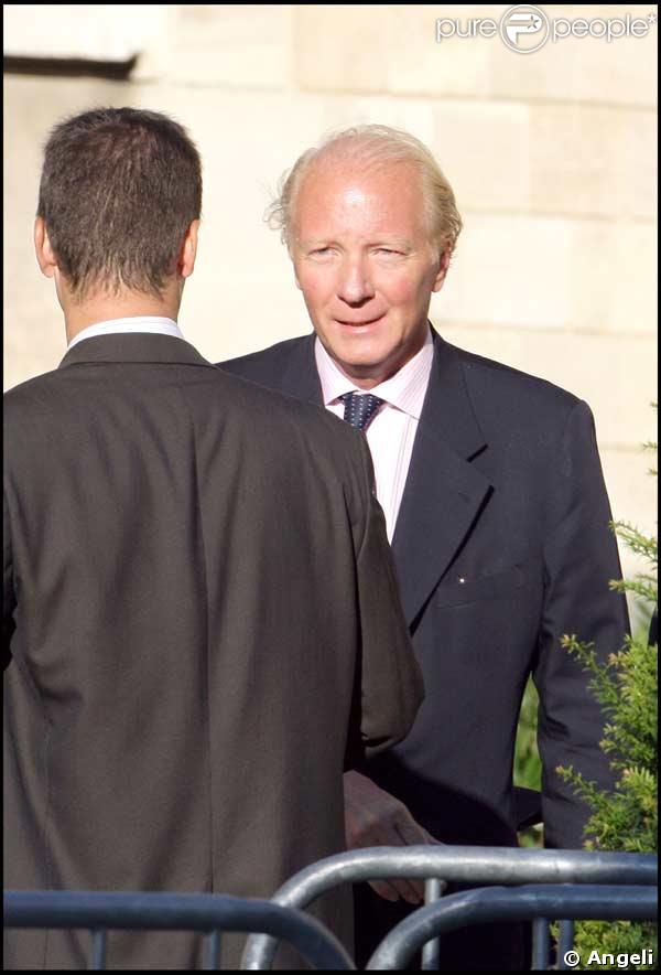 Le mariage de Jean Sarkozy : le parrain du marié, Brice Hortefeux