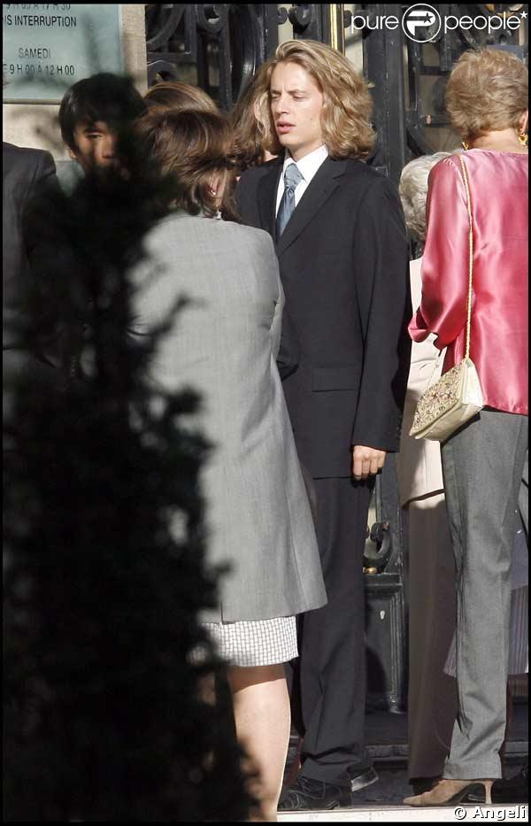 Pierre Sarkozy lors du mariage de son frère Jean Sarkozy