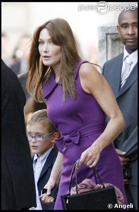 Lors du mariage de Jean Sarkozy