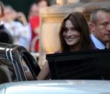 Nicolas Sarkozy et Carla Bruni au mariage de Jean Sarkozy