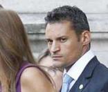 Carla Bruni-Sarkozy et son fils Aurélien lors du mariage de Jean Sarkozy