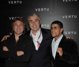 Roberto Alagna, un inconnu et Saïd Taghmaoui