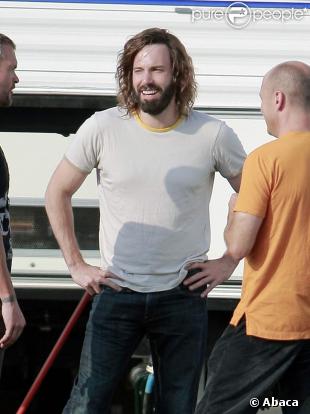 Ben Affleck avec les cheveux longs
