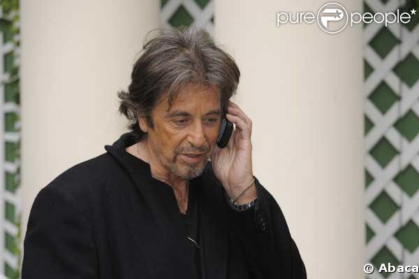 Al Pacino au photocall du film La loi et l'ordre à Paris