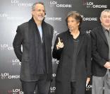 Al Pacino et Robert de Niro au photocall du film La loi et l\'ordre à Paris
