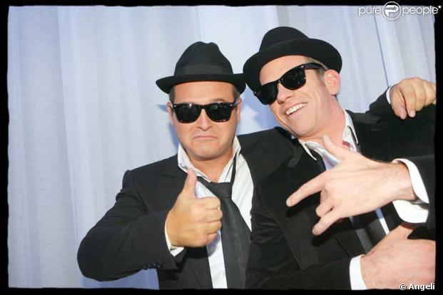 Cauet et Garou nous font un remake des Blues Brothers