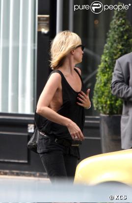 Kate Moss à Paris