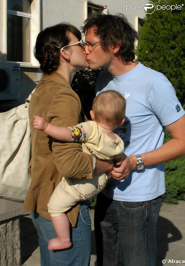 Milla Jovovich et son adorable Ever avec Paul ANderson