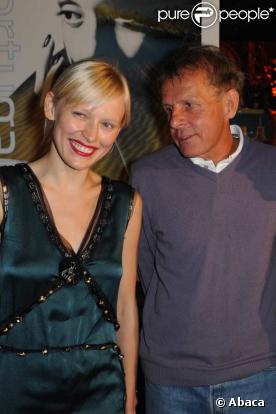 Patrick Poivre d'Arvor et Anna Sherbinina
