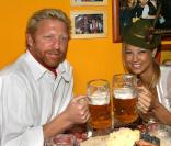 Boris Becker et sa fiancée Sandy Meyer-Wölden
