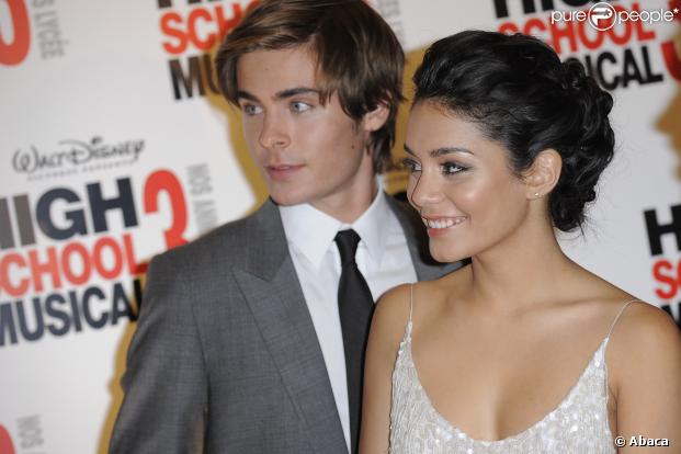 Zac Efron et Vanessa Hudgens