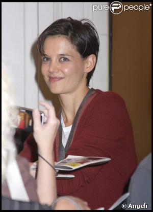 Katie Holmes au naturel