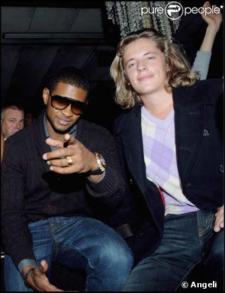Usher et Pierre Sarkozy
