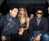 Lenny Kravitz, Cathy Guetta, Usher, Pierre Sarkozy
