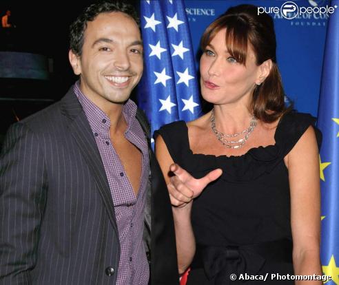 Carla Bruni et Kamel Ouali