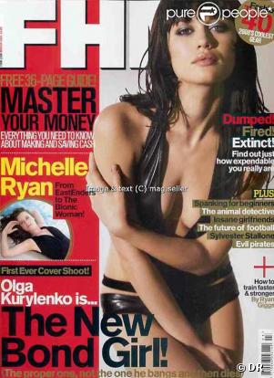 Olga Kurylenko pour FHM Australia