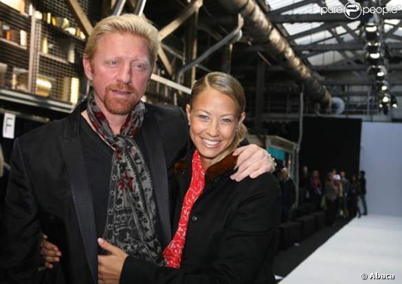 Boris Becker et Sandy Meyer-Wölden