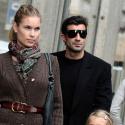 REPORTAGE PHOTOS :  Quand Luis Figo se balade avec sa sublime femme et leur fille ! 