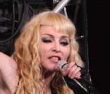 Madonna avec une frange