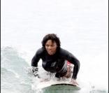 Serena Williams fait du surf avec son petit ami Common